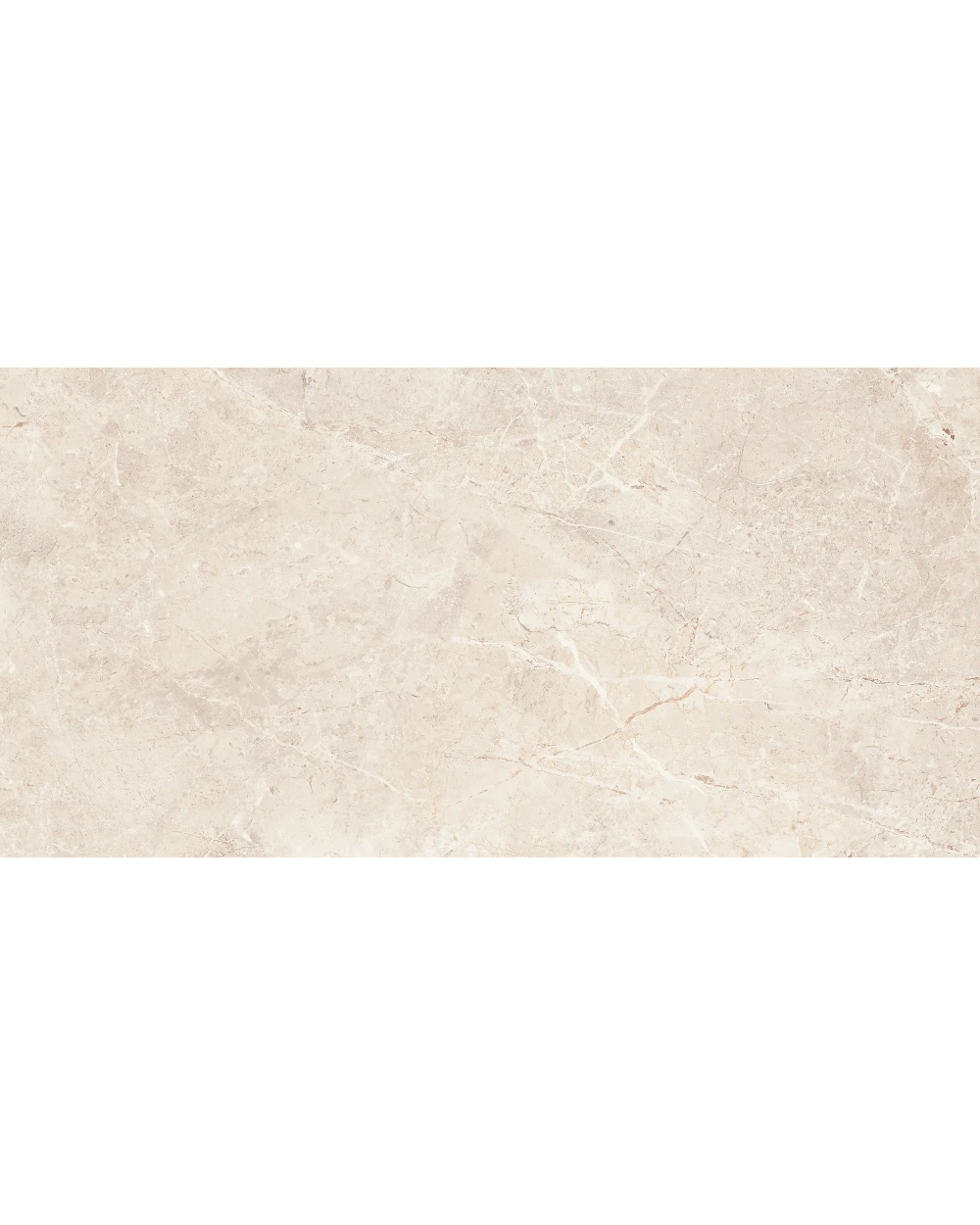 Augustus Cream Glossy 60x120 cm – Warm Marble Look Polished