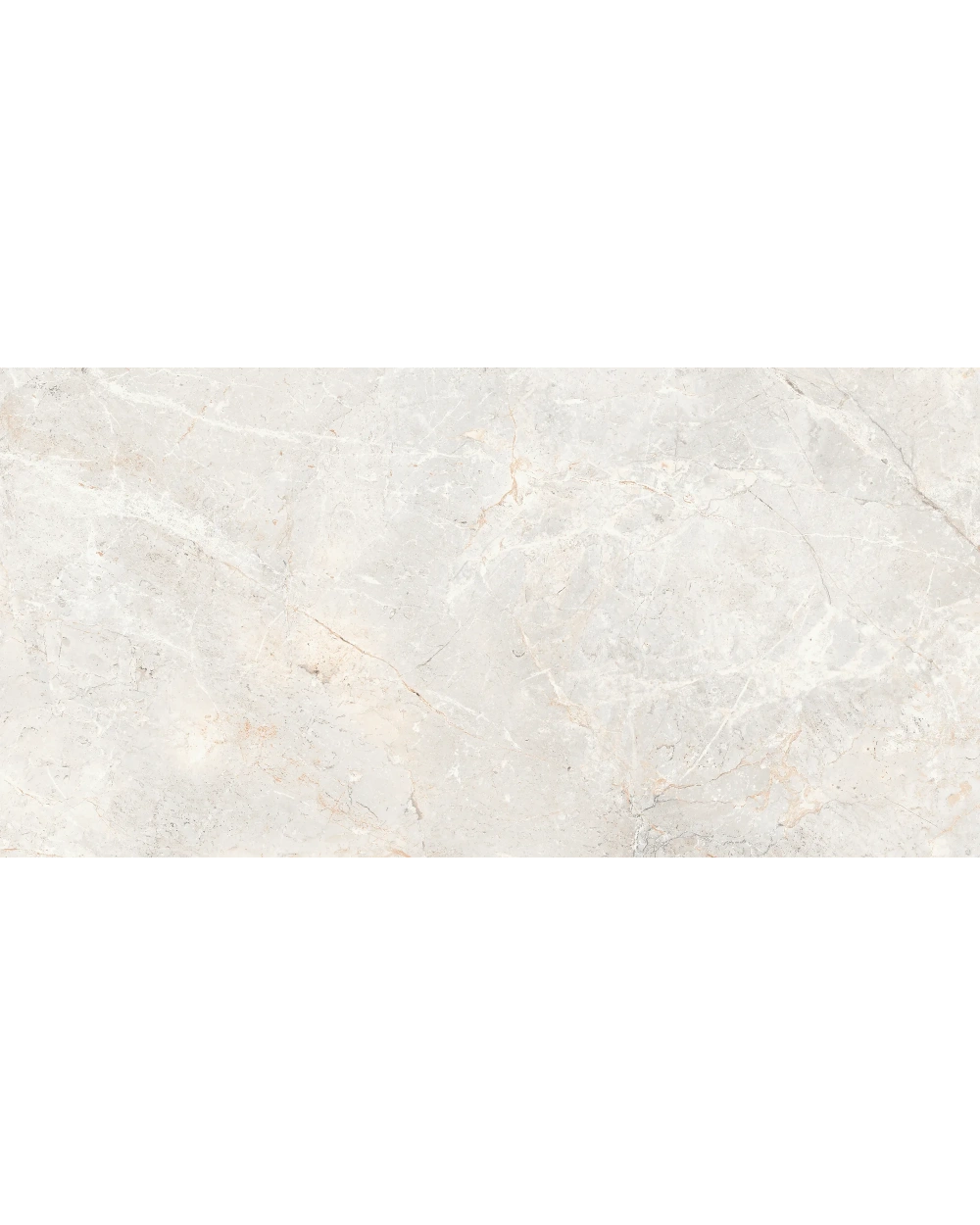 Augustus Pearl Tile 60x120 cm, Matt Marble Look