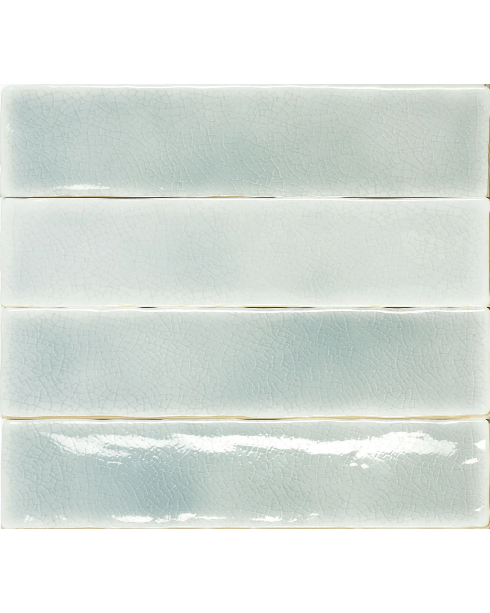 Vitral Aqua: Blue Wall Tile with Craquelé Effect