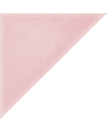 Bergström Rosa – Dreieck-Fliese in Rosa, 20x20 cm, matt