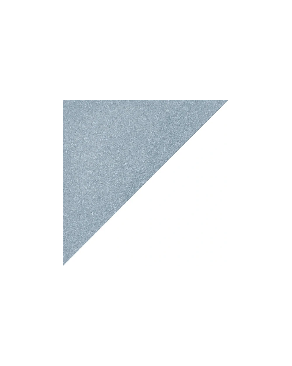 Bergström Nube – Dreieck-Fliese Blau, 20x20 cm, matt
