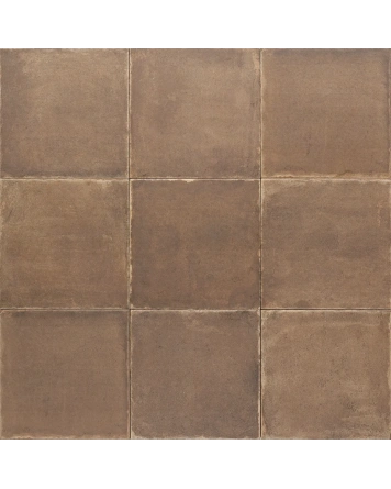 Brown Base Tile in Vintage Look, Matt, 20x20 cm