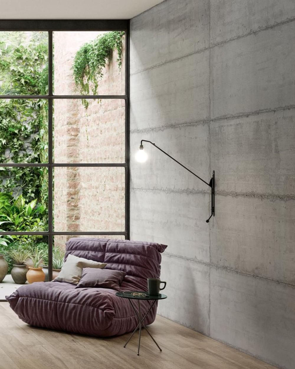 Tile in concrete look Cement 60x120 cm - Tiles Online Shop