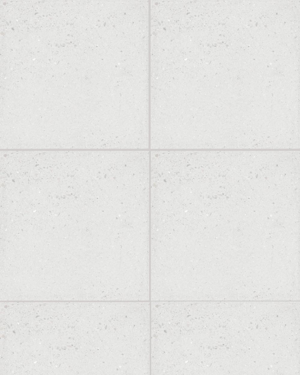 Bodenfliesen Feinsteinzeug in Steinoptik Coachella White 20x20 cm