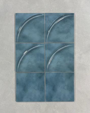 70`s Wall Tiles Blue Retro Tiles Acro Azul 15x15 cm