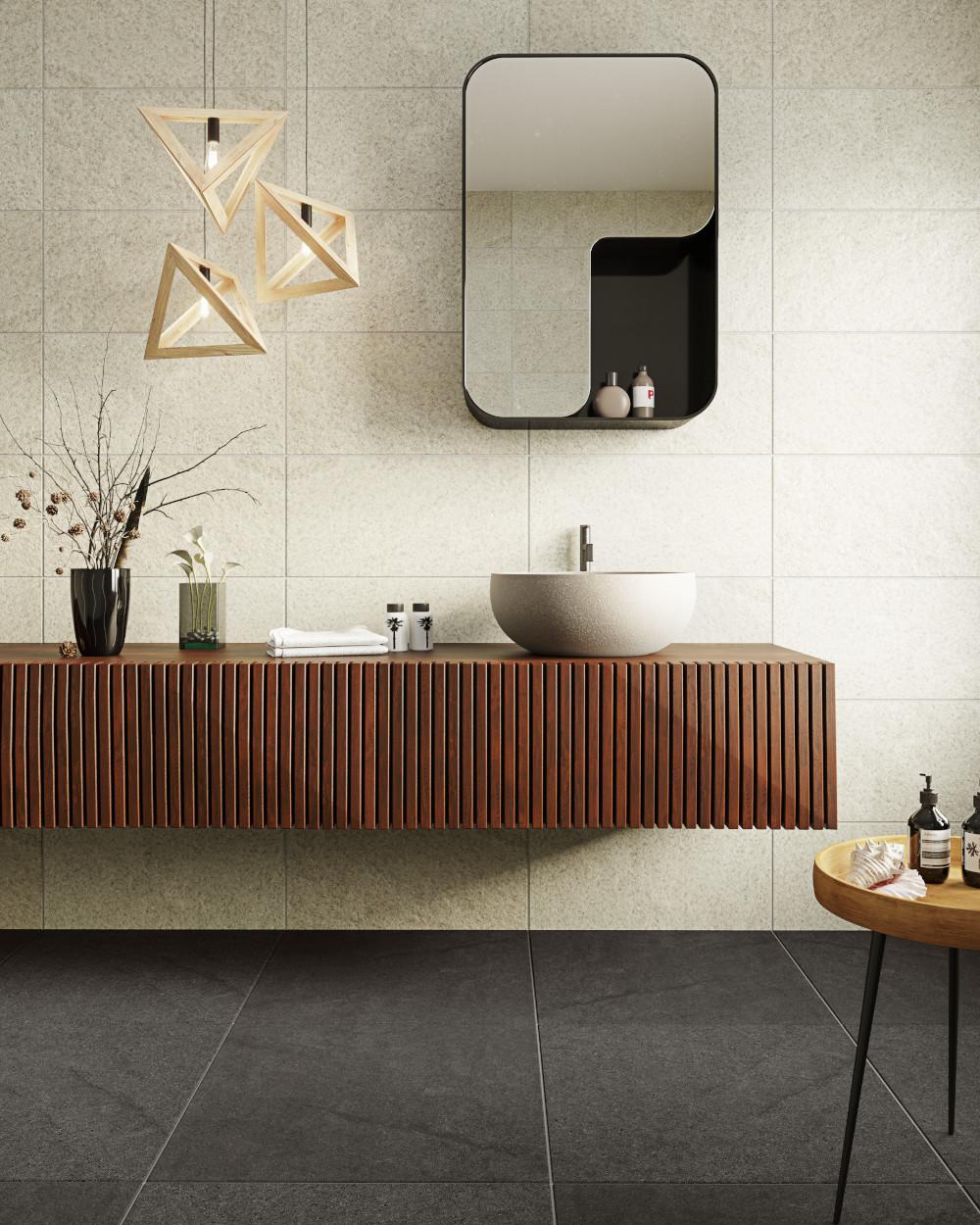 Full Body Porcelain Stoneware hybrid 60x60 Black