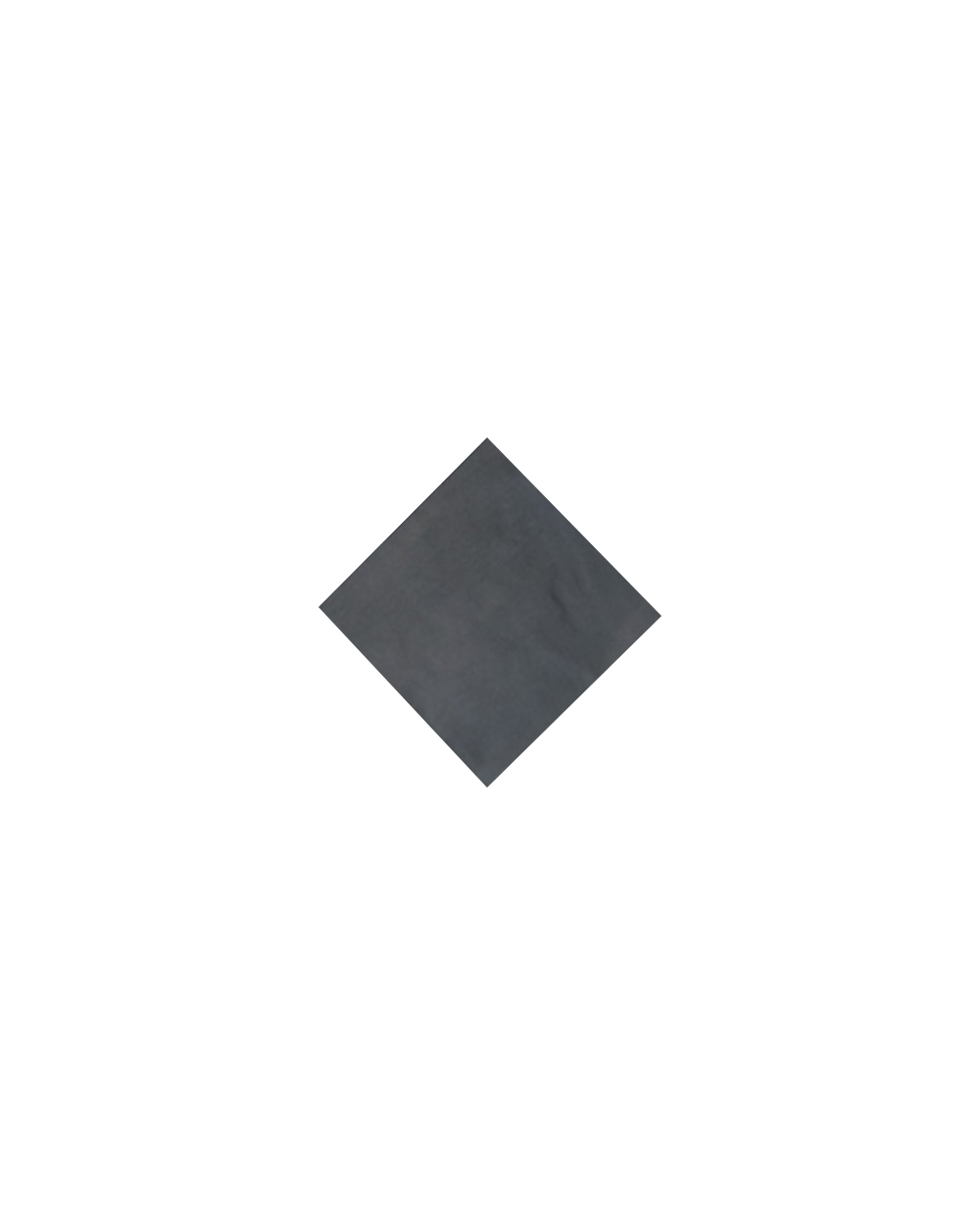 Taco Negro Mate 4,6x4,6 cm