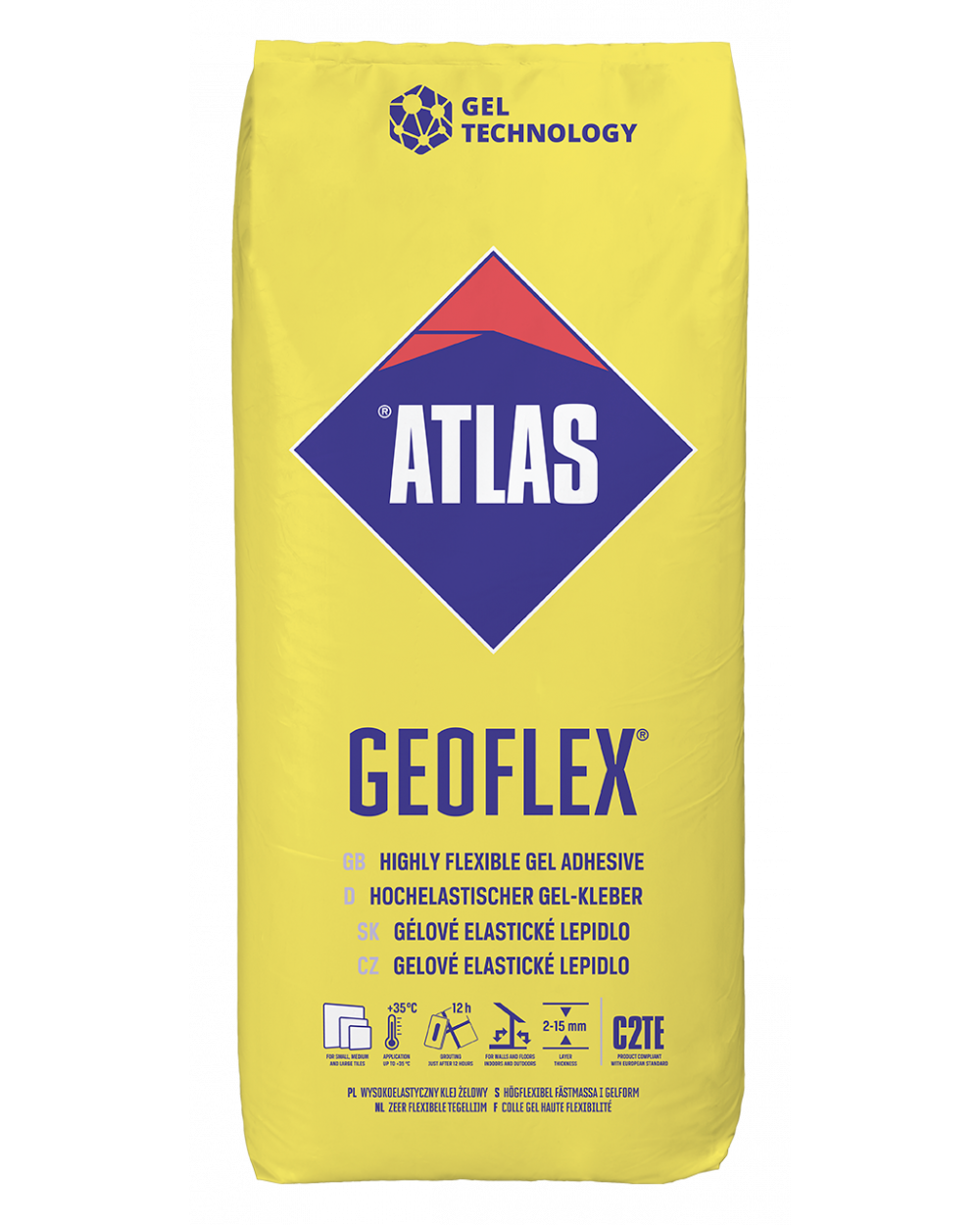 GEOFLEX highly flexible gel adhesive 25 kg