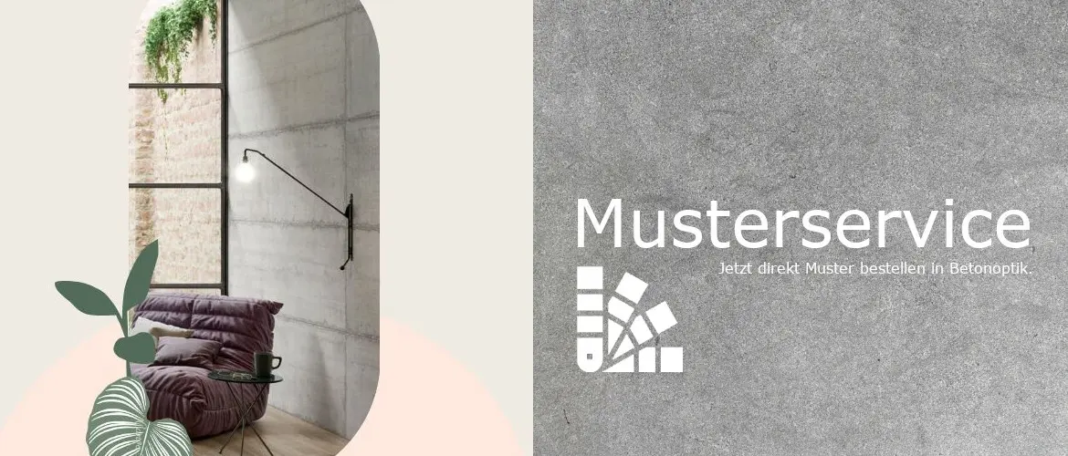 musterfliesen betonoptik bestellen