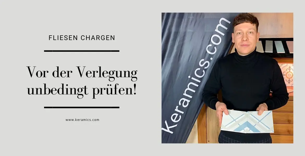 Chargennummer Fliesen