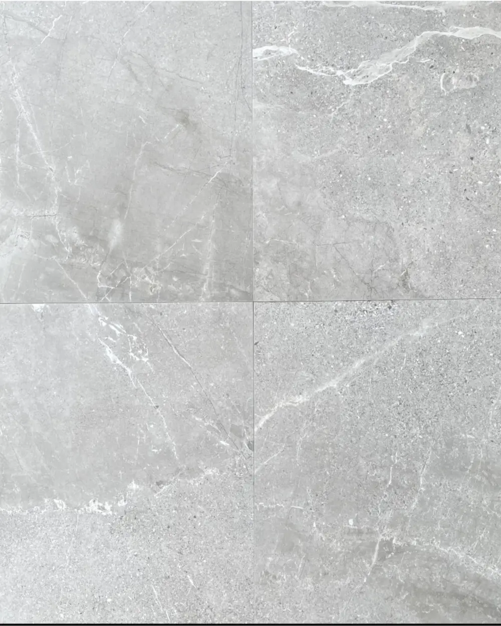Gray patio tiles – clearance items, 60 x 60 x 2 cm, natural stone look | Volterra Grey