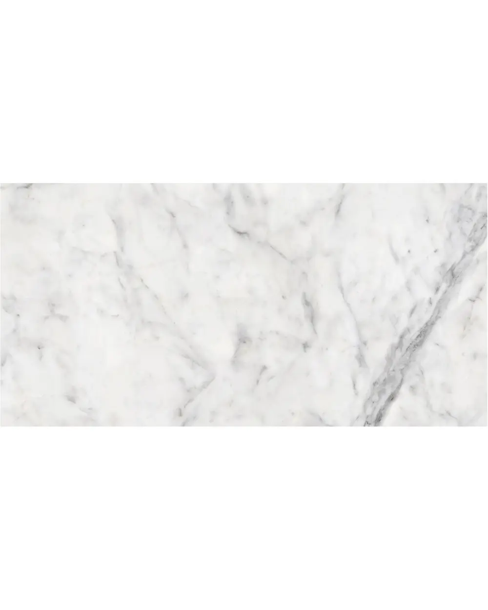 Carrara matt marble-look tiles 60x120 cm | Luce