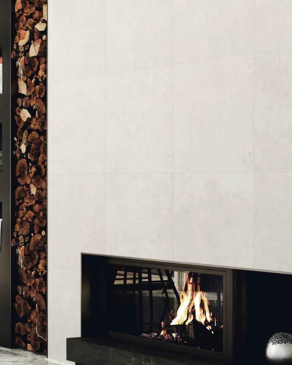 Fliesen in Betonoptik anpoliert 60x60 cm Taupe | Wabi Taupe Lappato