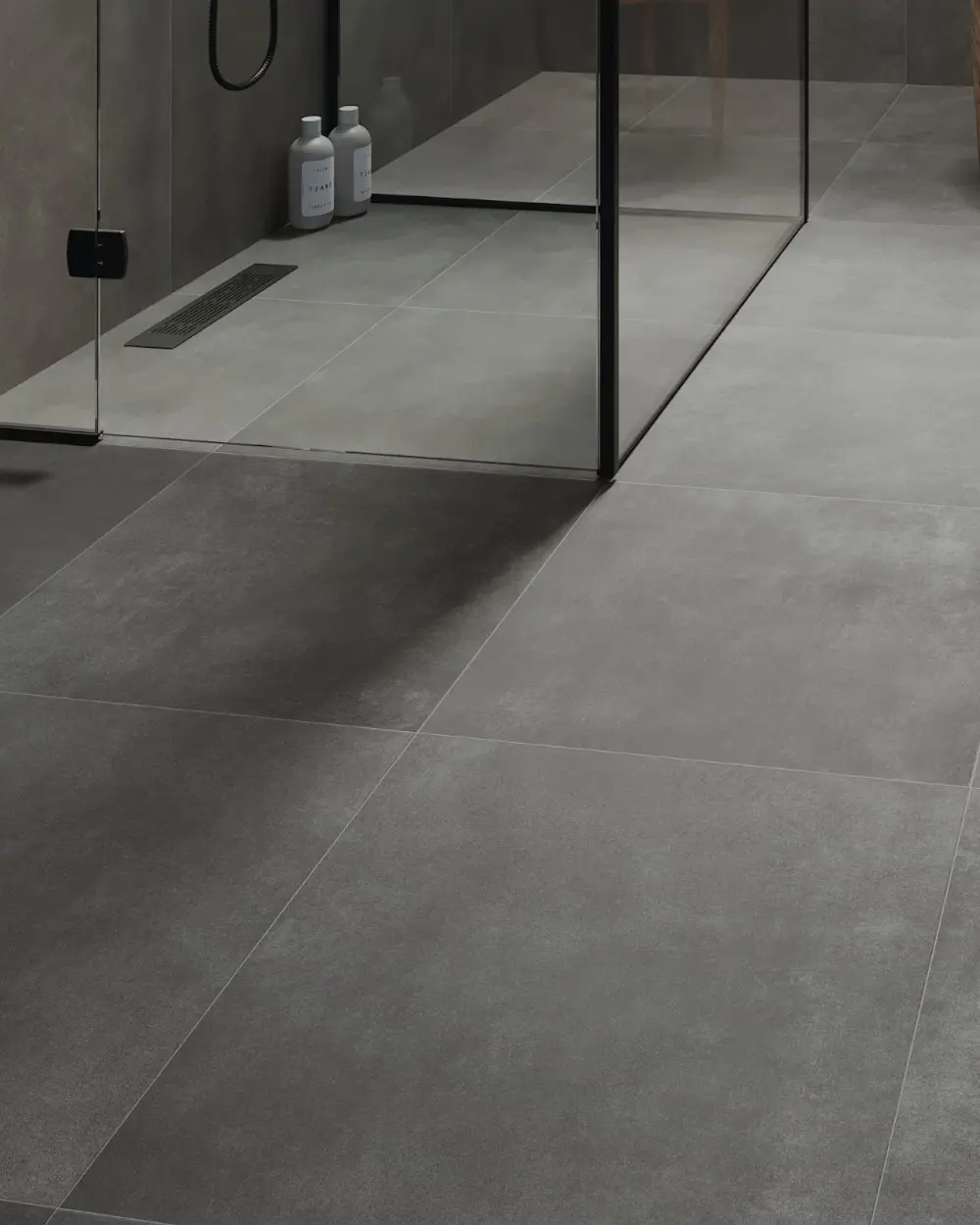 Fliesen in betonoptik Anthrazit 60x60 cm | Work Coal