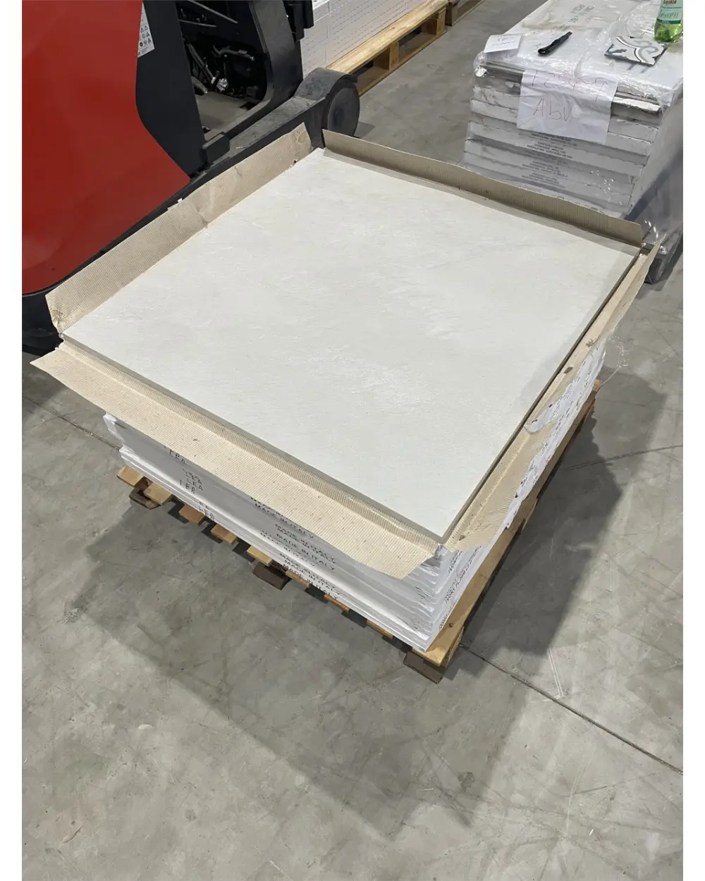 16,2 m² Restposten Terrassenfliesen Ivory Flow 90x90x2 | Fliesen Restposten