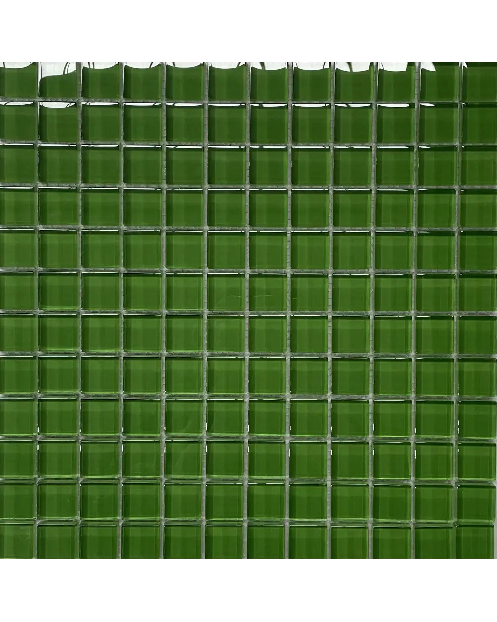 Glasmosaik grün Q8004F 2,3x2,3 cm, Auslauf