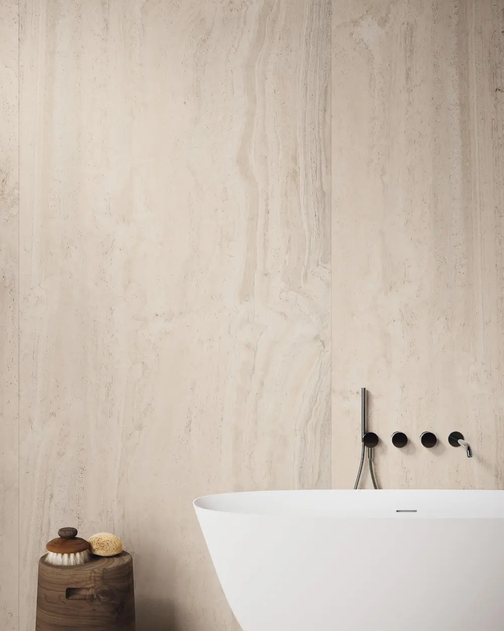 120x280 Matt Travertinoptik Novelda | Novelda Bone