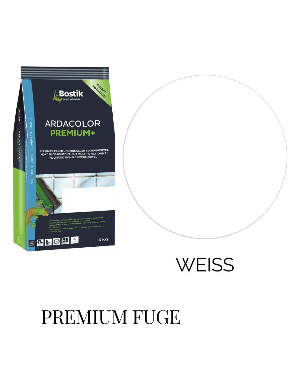 Fuge Weiß Ardacolor Premium 5 kg