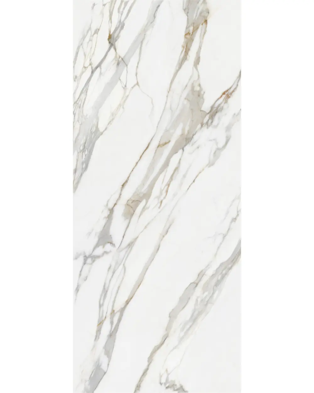 120x280 Matt Bahrein XXL Fliesen | Calacatta Design