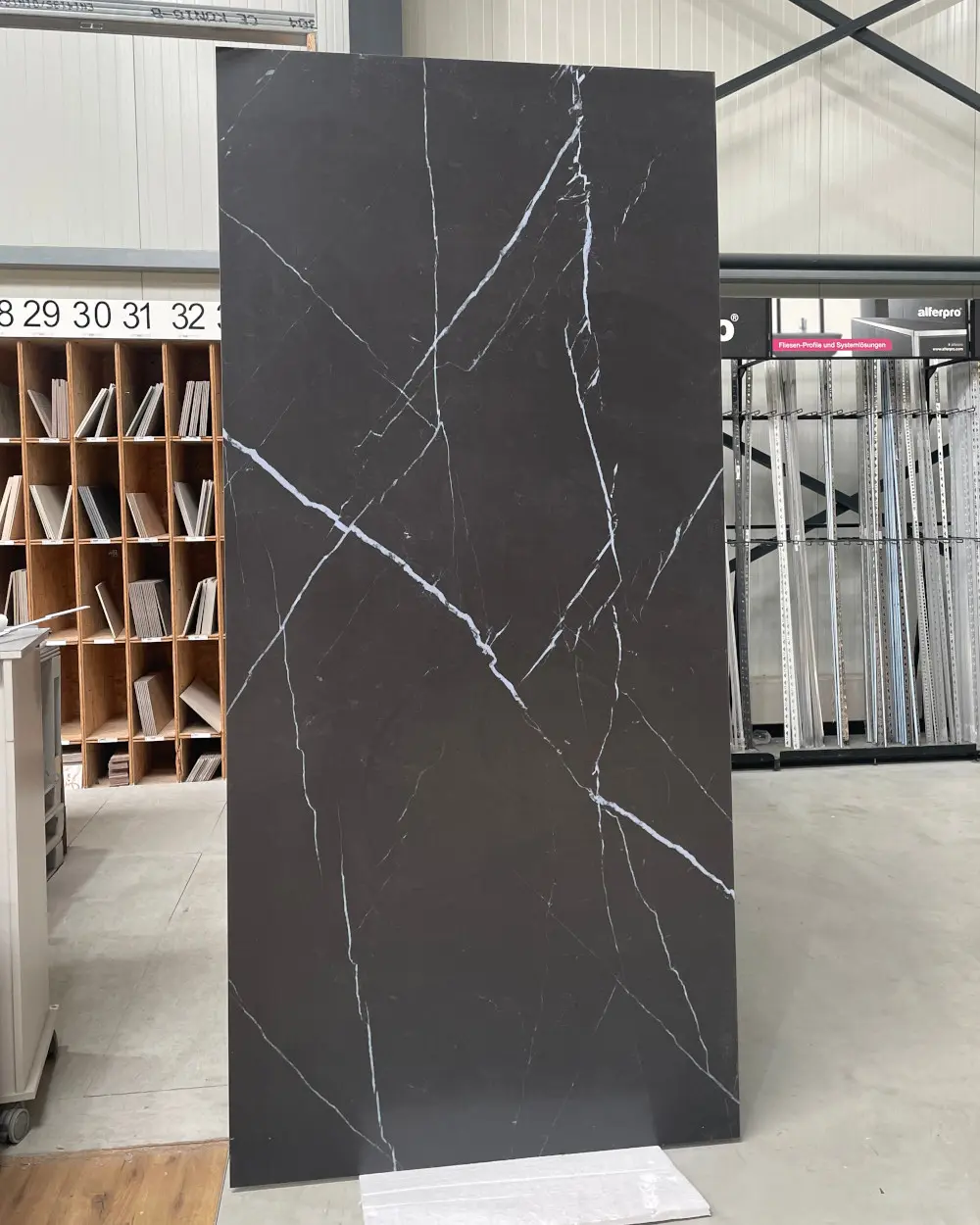 24,96 m² XXL Fliesen 120x260 Restposten Nero Marquina Touch