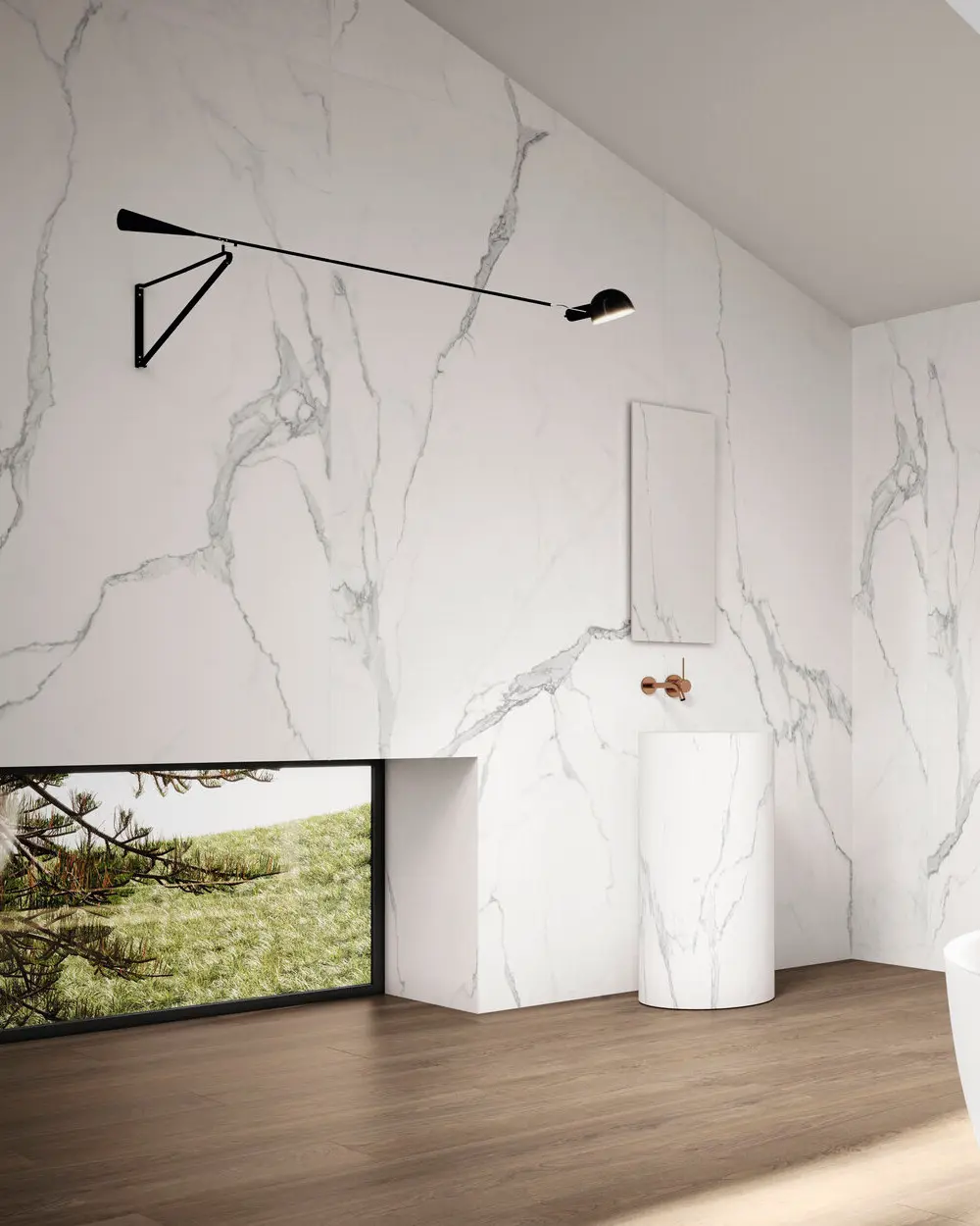 Luna Blanco Matt Soft 120x280