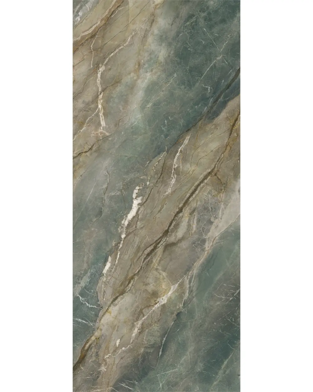 XXL tiles 120 x 280 3D polished, Brazil green
