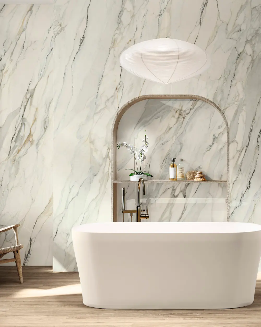 XXL Fliese 120x278 cm Poliert Arabescato Corchia