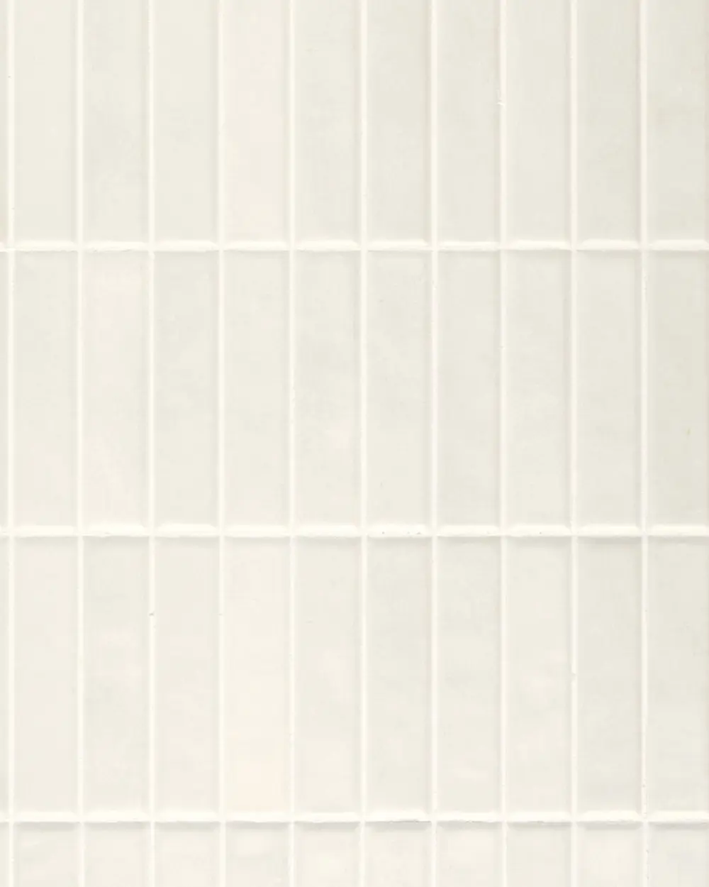 Wandfliesen Stäbchen Weiß matt 10x30 cm | Musterversand