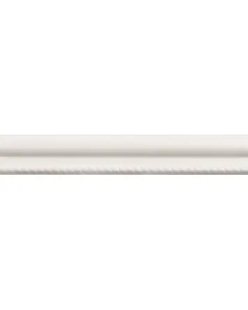 Bordüre Weiß Moldura Blanco Mate 5x30 cm