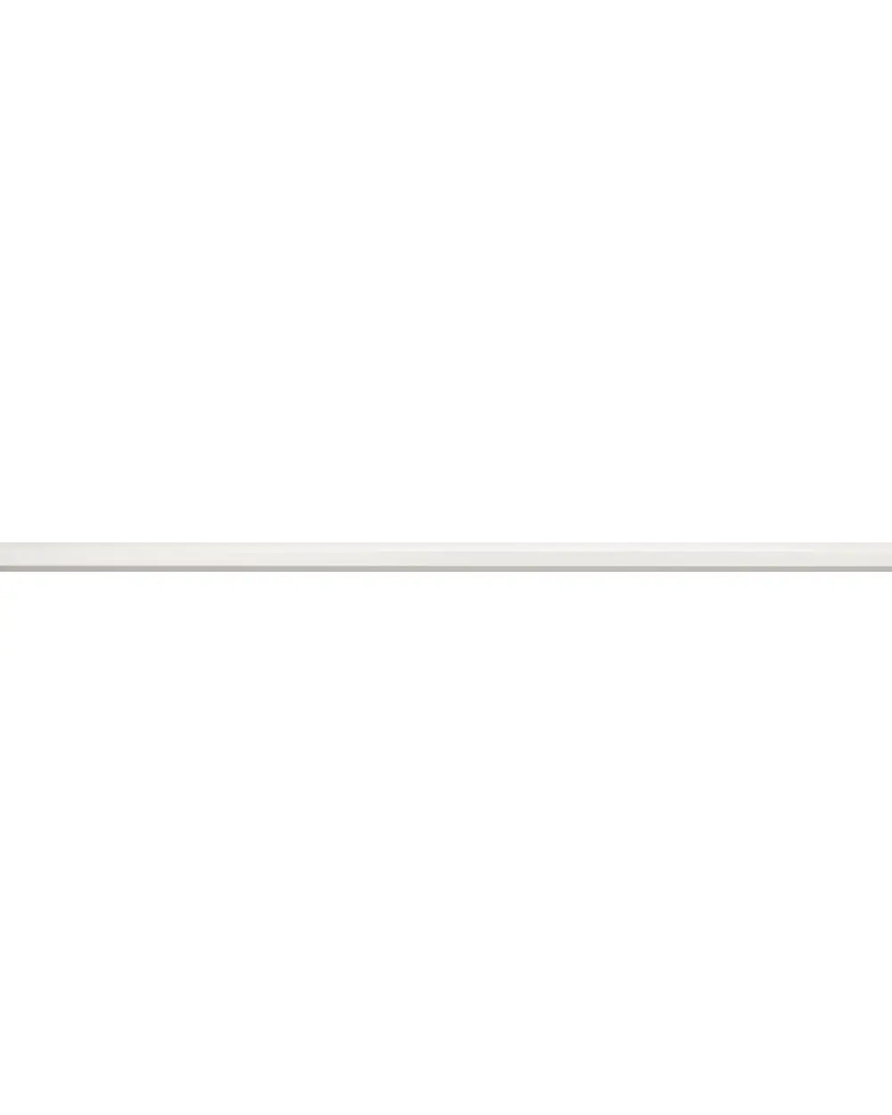 Bordüre Weiß Moldura Bellagio Bianco Mate 2x60 cm