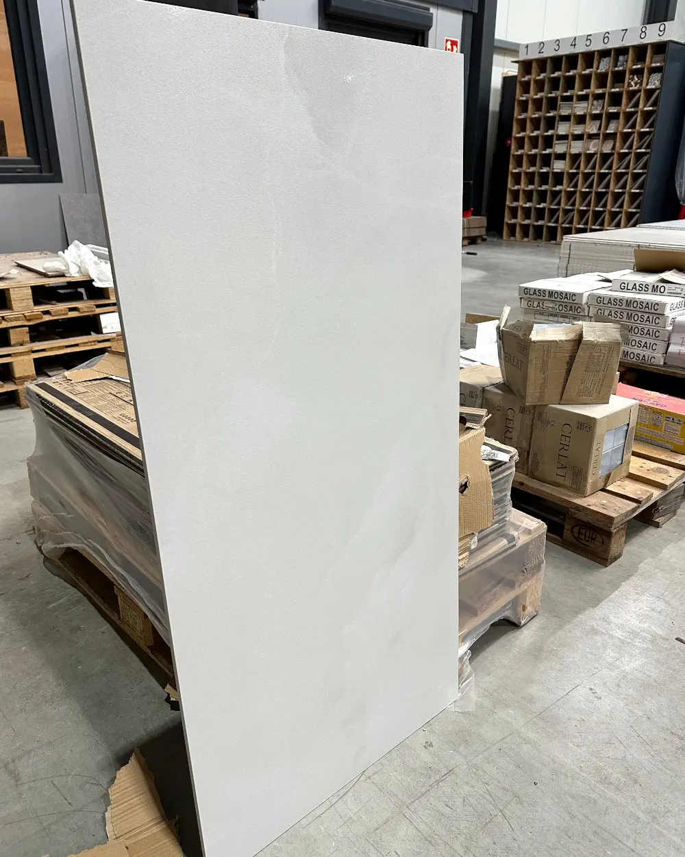 11.52 m² Remaining stock | Onix floor tiles, partially polished, 59.8 x 119.8 cm