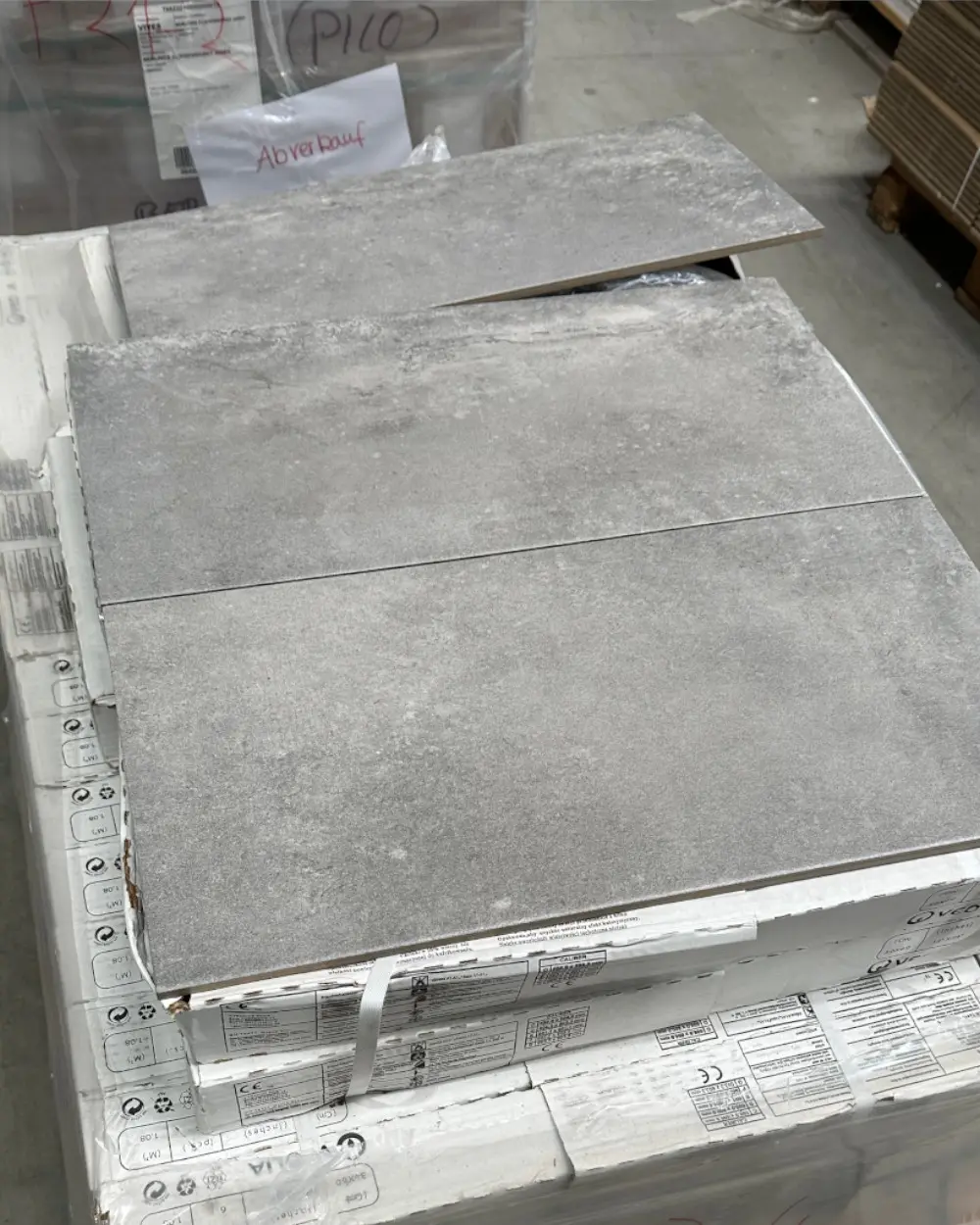 27 m² Restposten Bodenfliesen in Betonoptik 30x60 cm