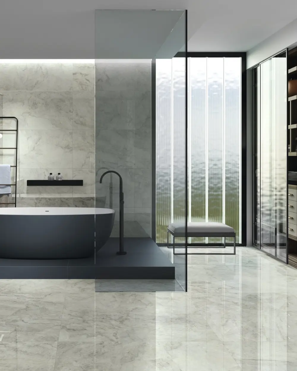 XXL Tiles 120x120 cm Polished | TAJ MAHAL PEARL