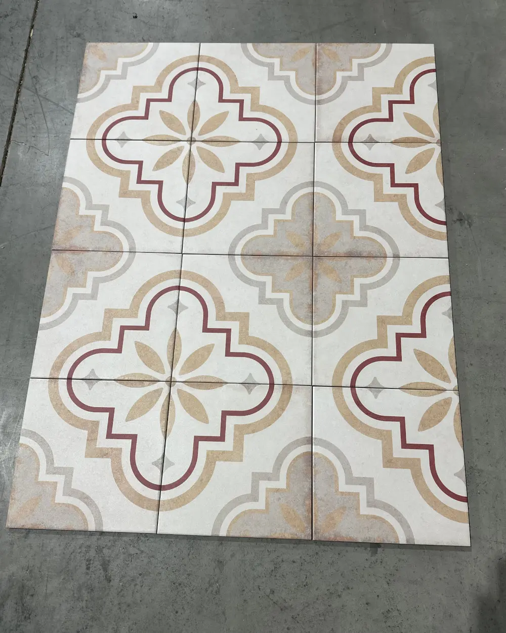 2,8 m² Restposten Decor Genauva Mix W 20x20 cm