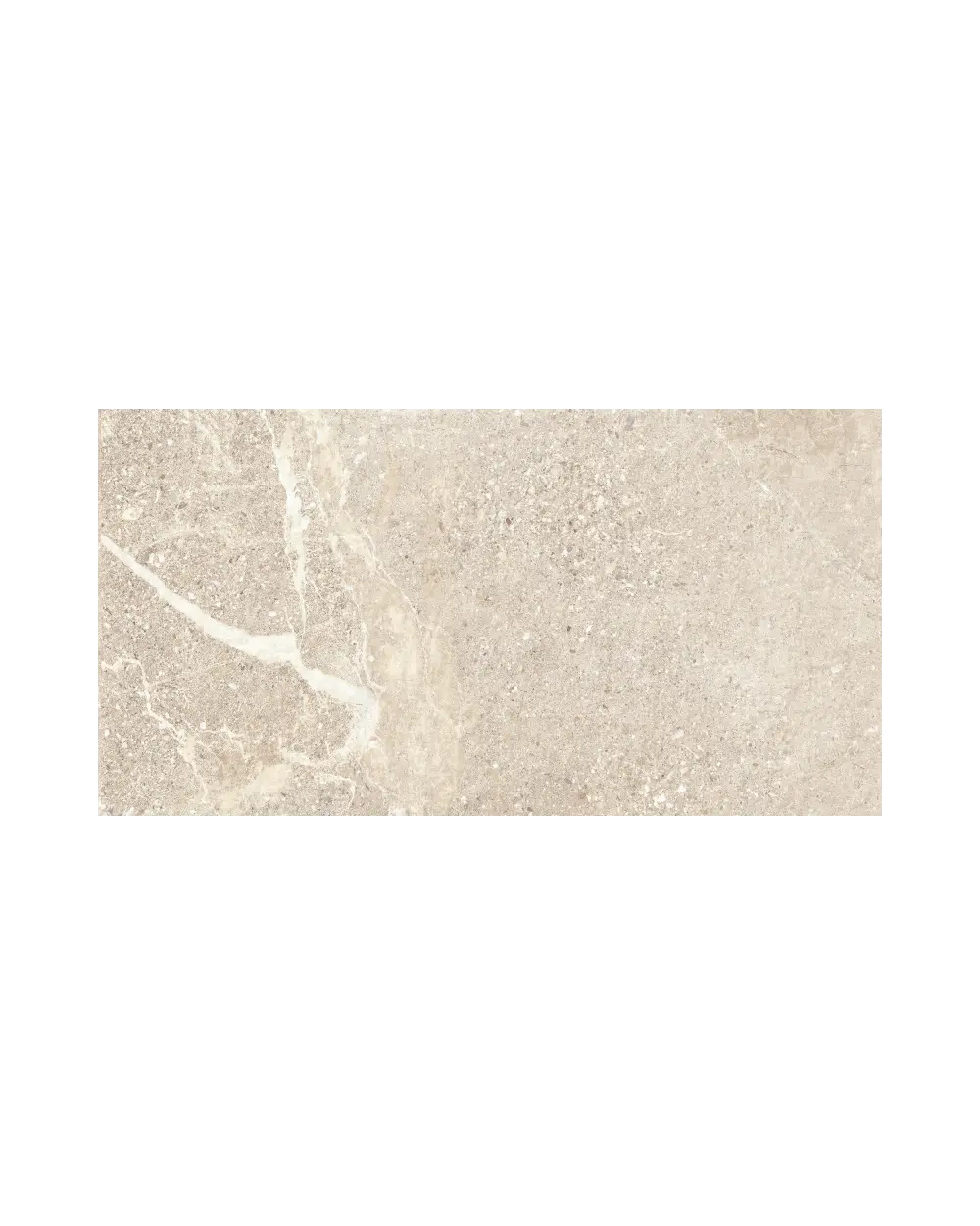Tiles in Beige Stone Look 100x100 cm | Volt Bone | on Stock