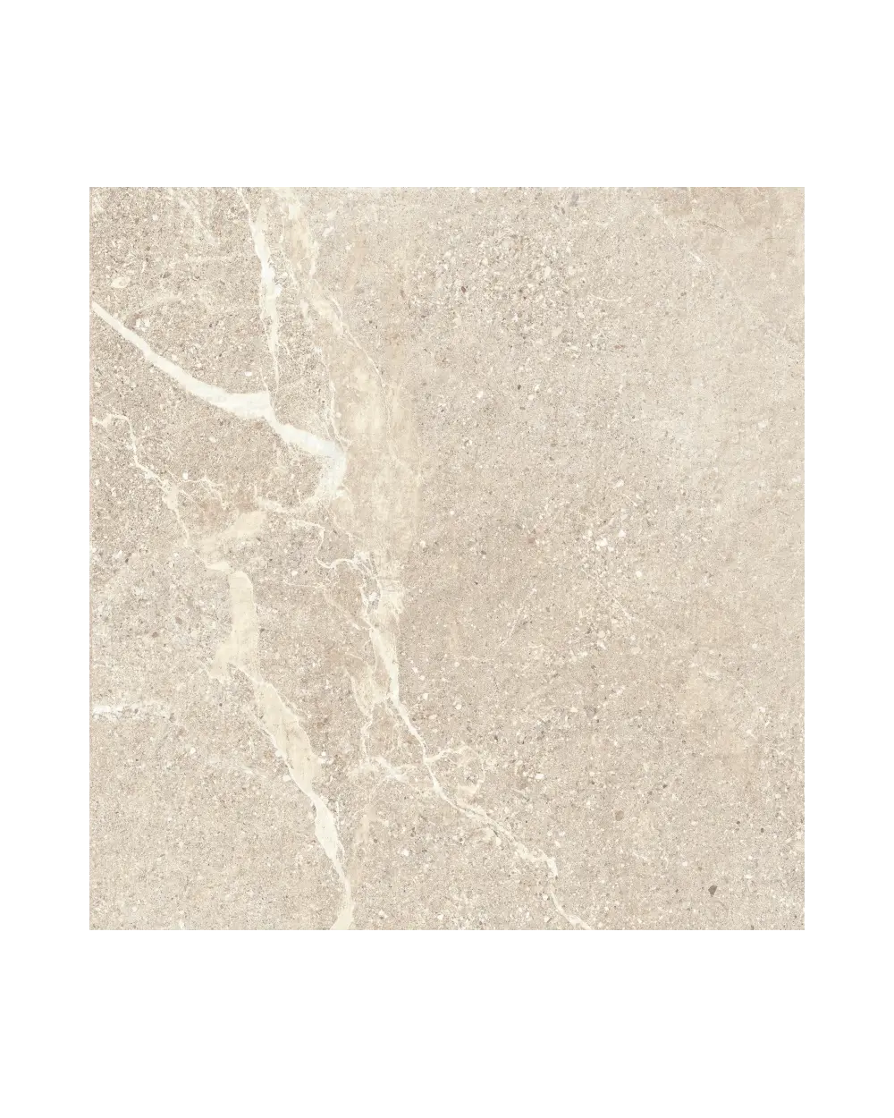 Tiles in Beige Stone Look 100x100 cm | Volt Bone | on Stock