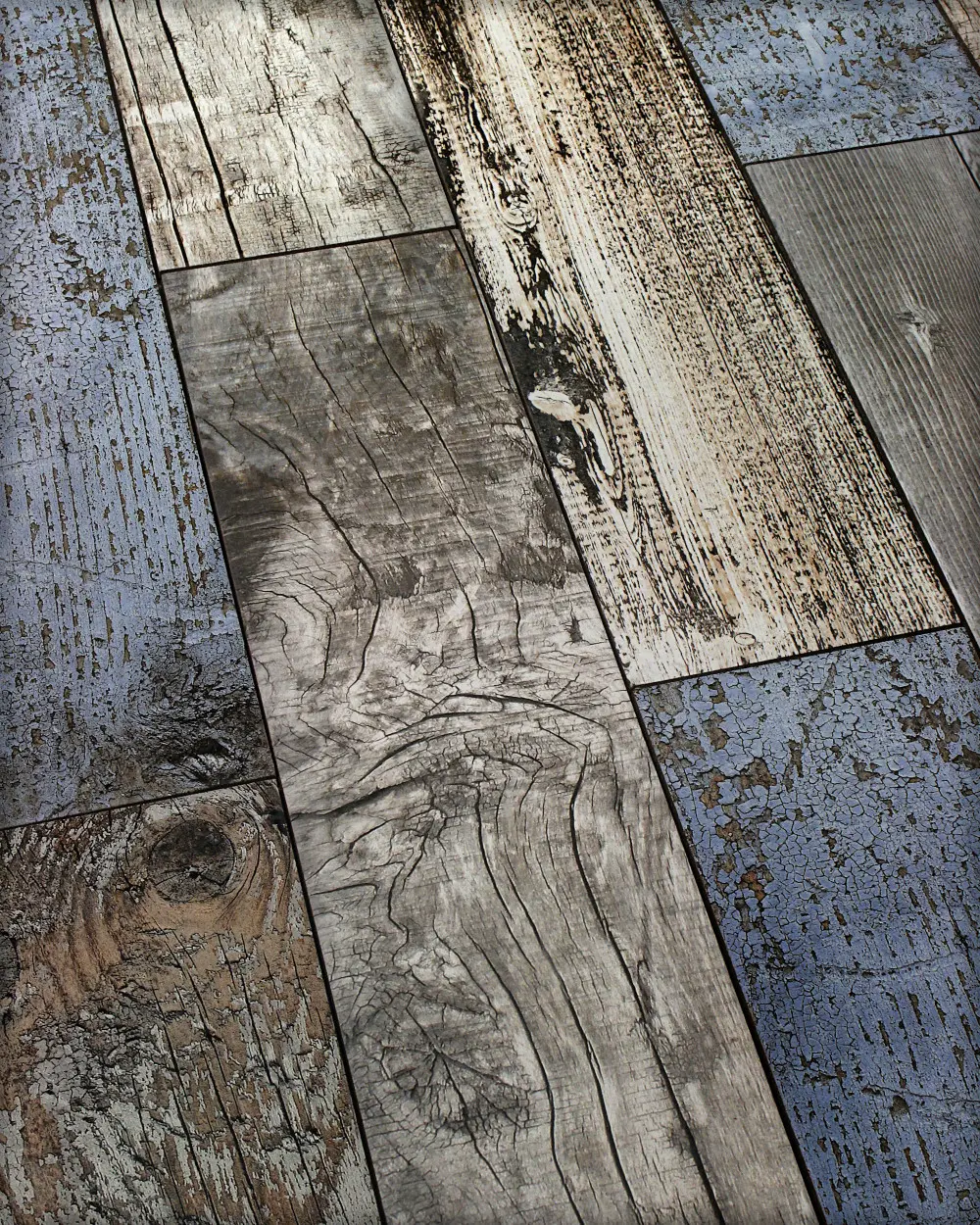 Vintage Holzfliese 15x60 cm