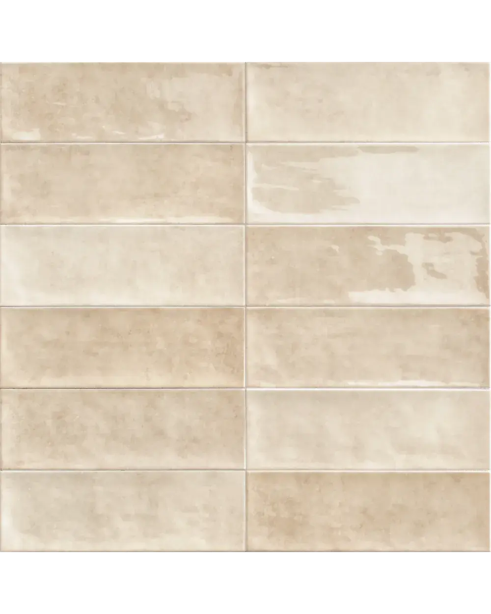 Cinque Terre Cream – beige Vintage-Wandfliese 10x30