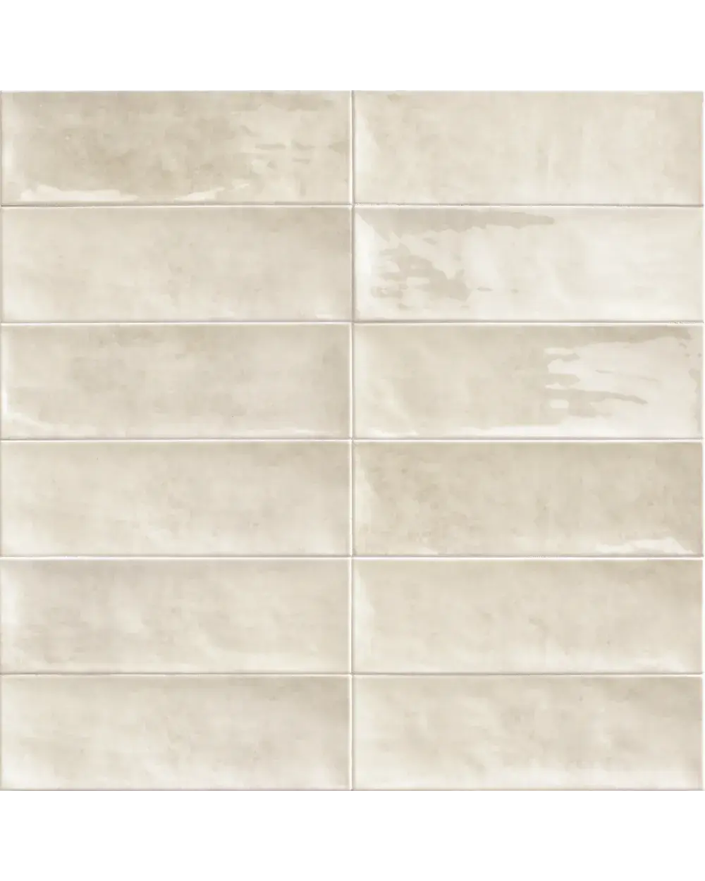 Cinque Terre Bianco – weiße Vintage-Wandfliese 10x30