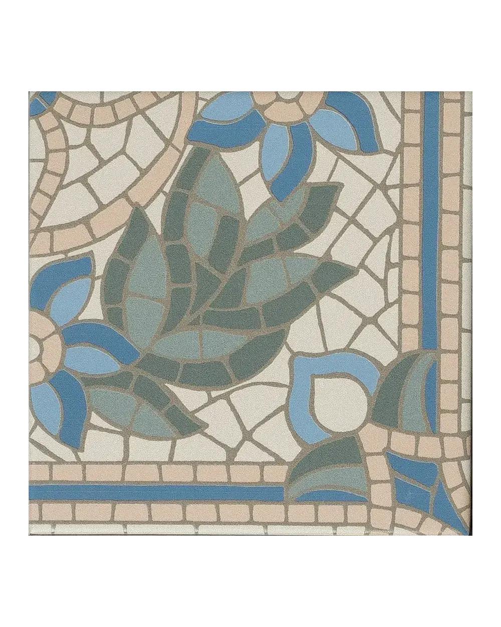 Alt Berlin Dec. Ariadna 14,7 x 14,7 cm, R10/B