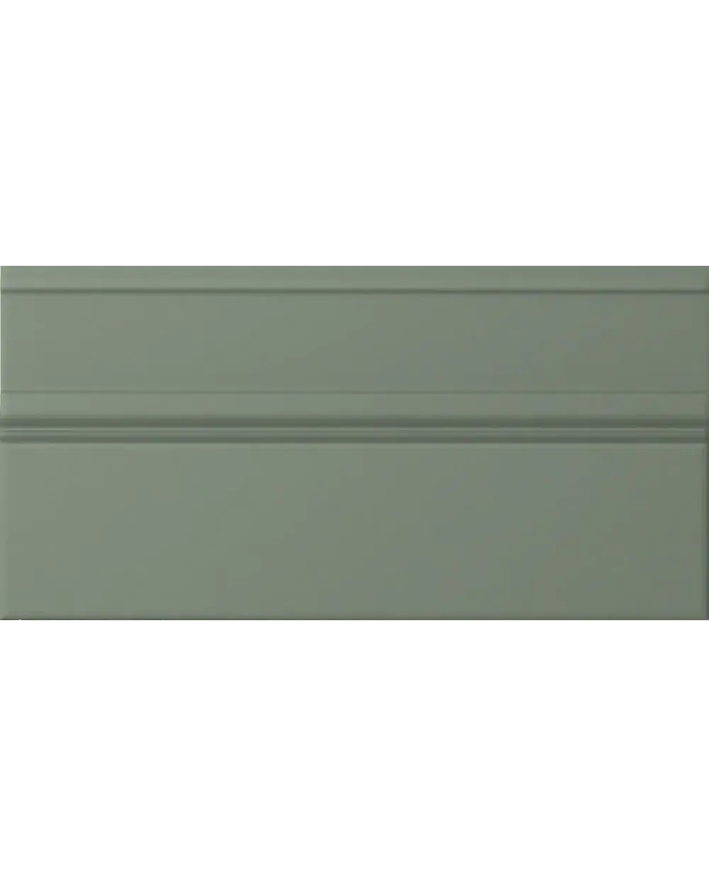 ZOCALO PLINTH GREEN MATE 15X30
