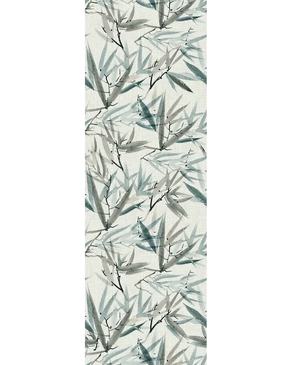 Graue Dekorfliese Wand matt 30x90 cm, Blois Boiserie