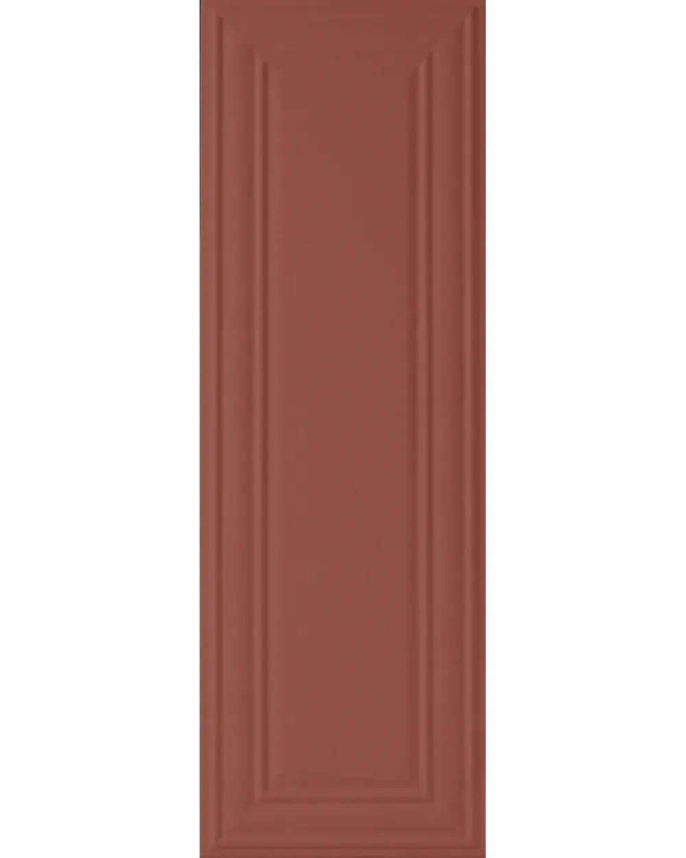 Bordeaux Wandfliese matt 30x90 cm, Kollektion Boiserie