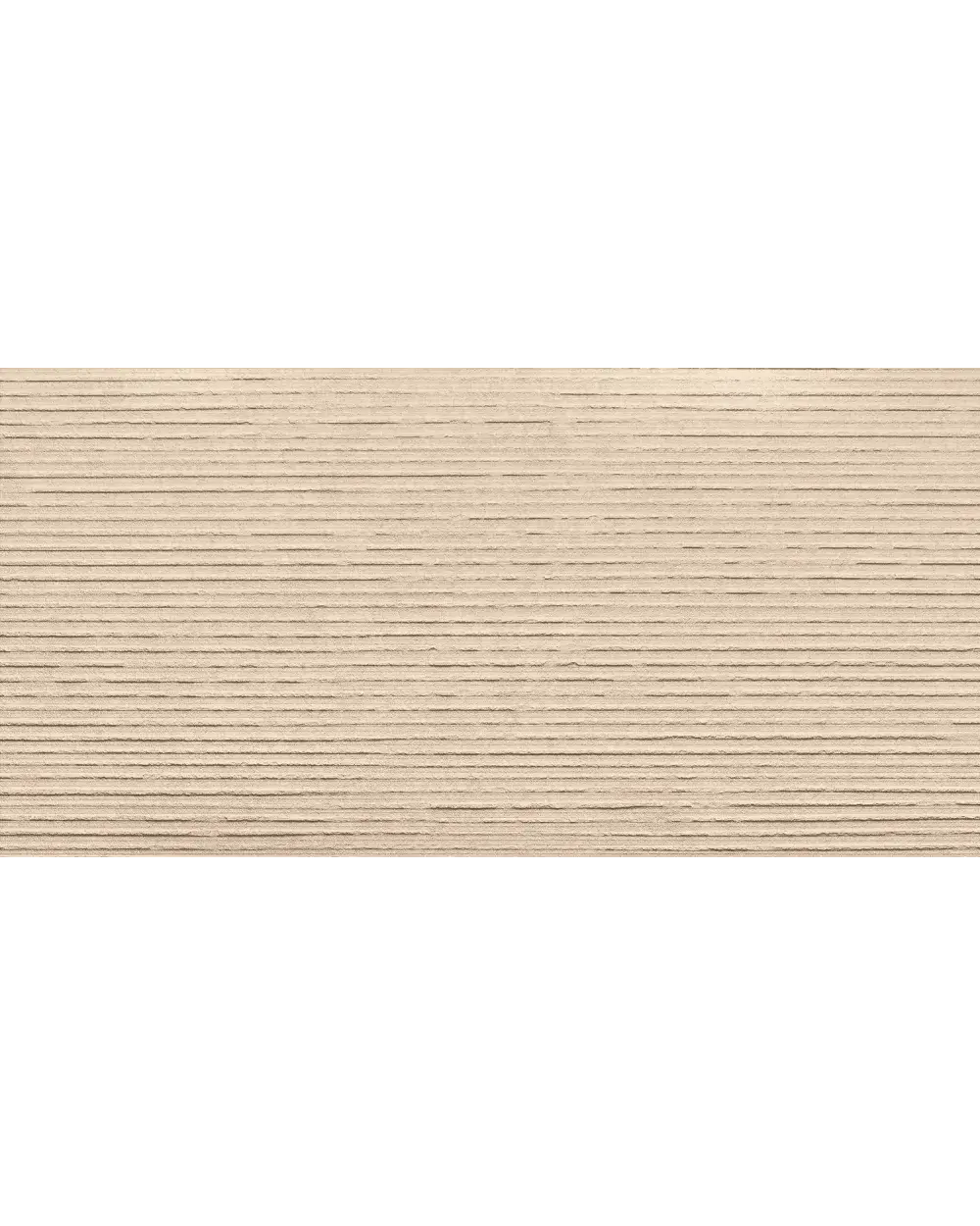 Avensis Beige – geriffelte Wandfliese, Beige, 60x120 cm