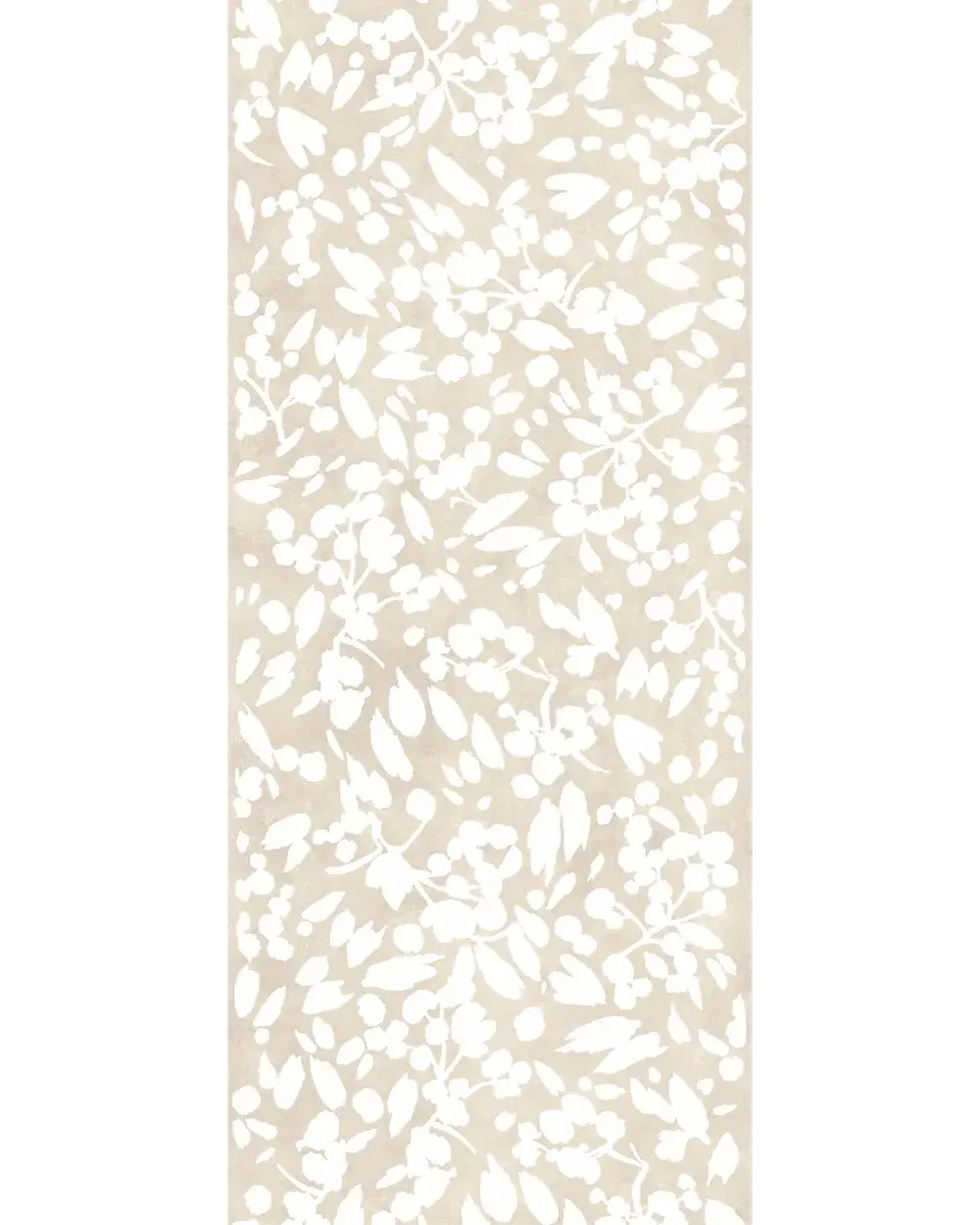 Dekor LEAF TAUPE RECT 120X280