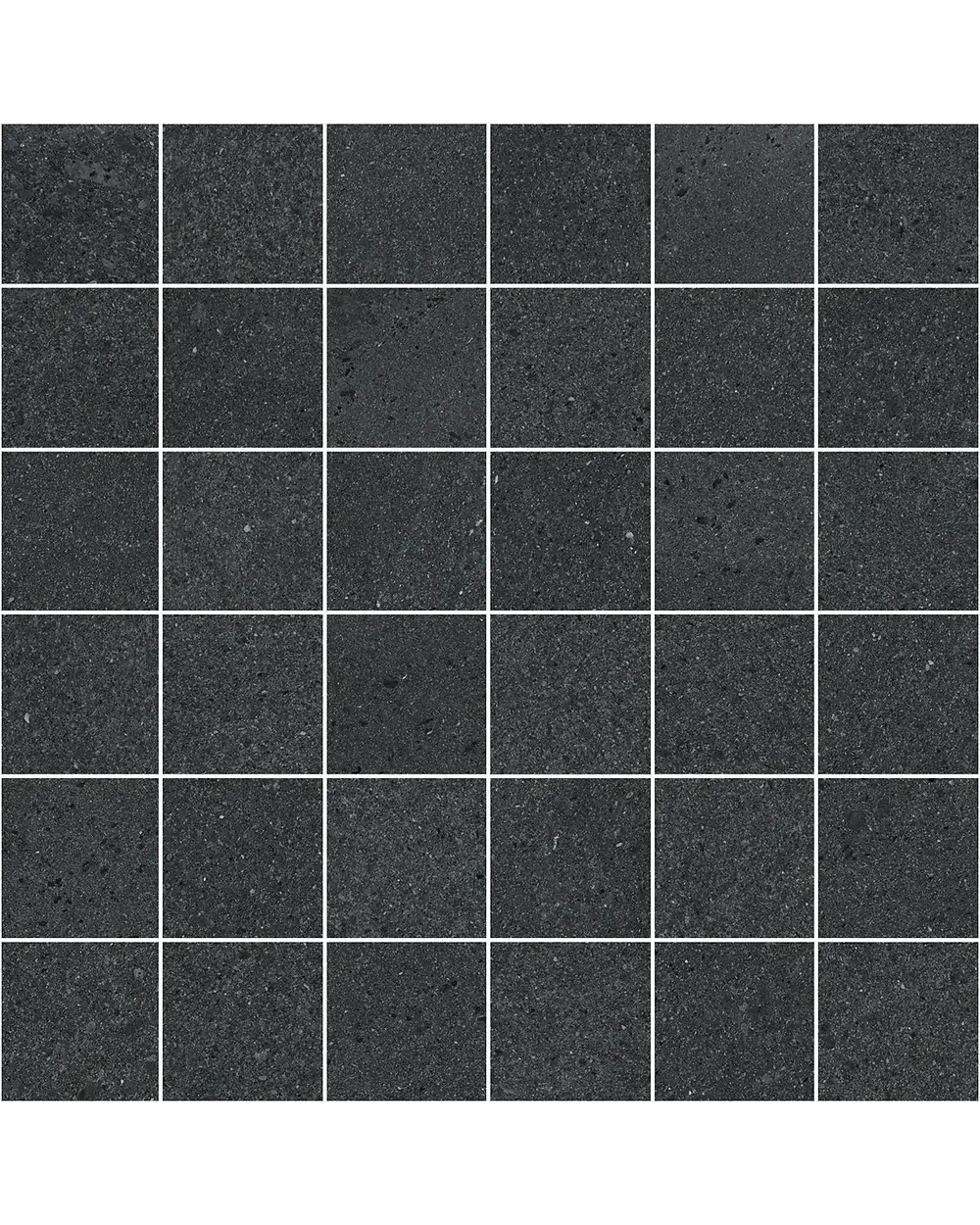 Nordic Volcano Mosaik schwarz, matt, R10