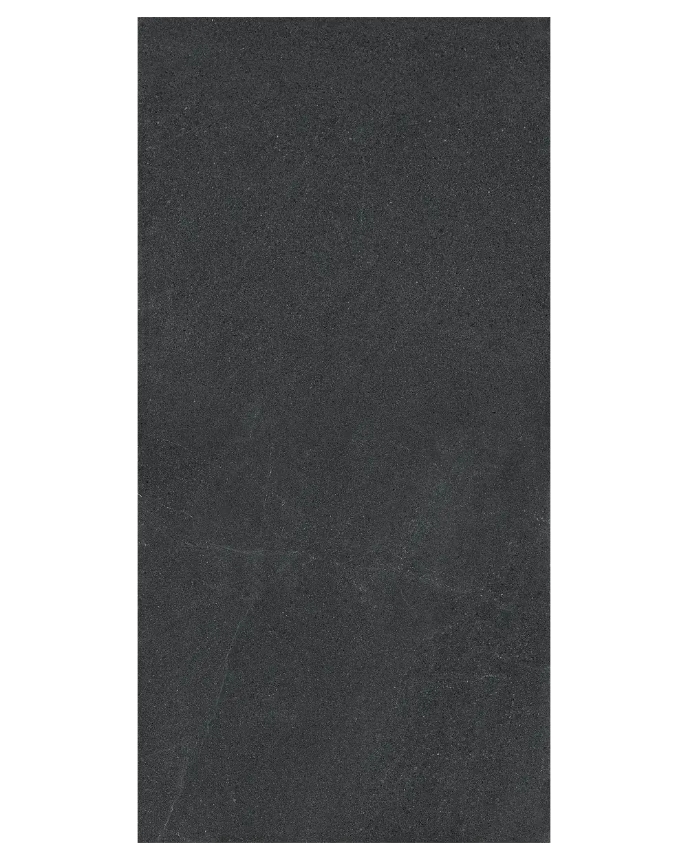 Nordic Volcano: Schwarze Steinoptik-Fliese 60x120 cm