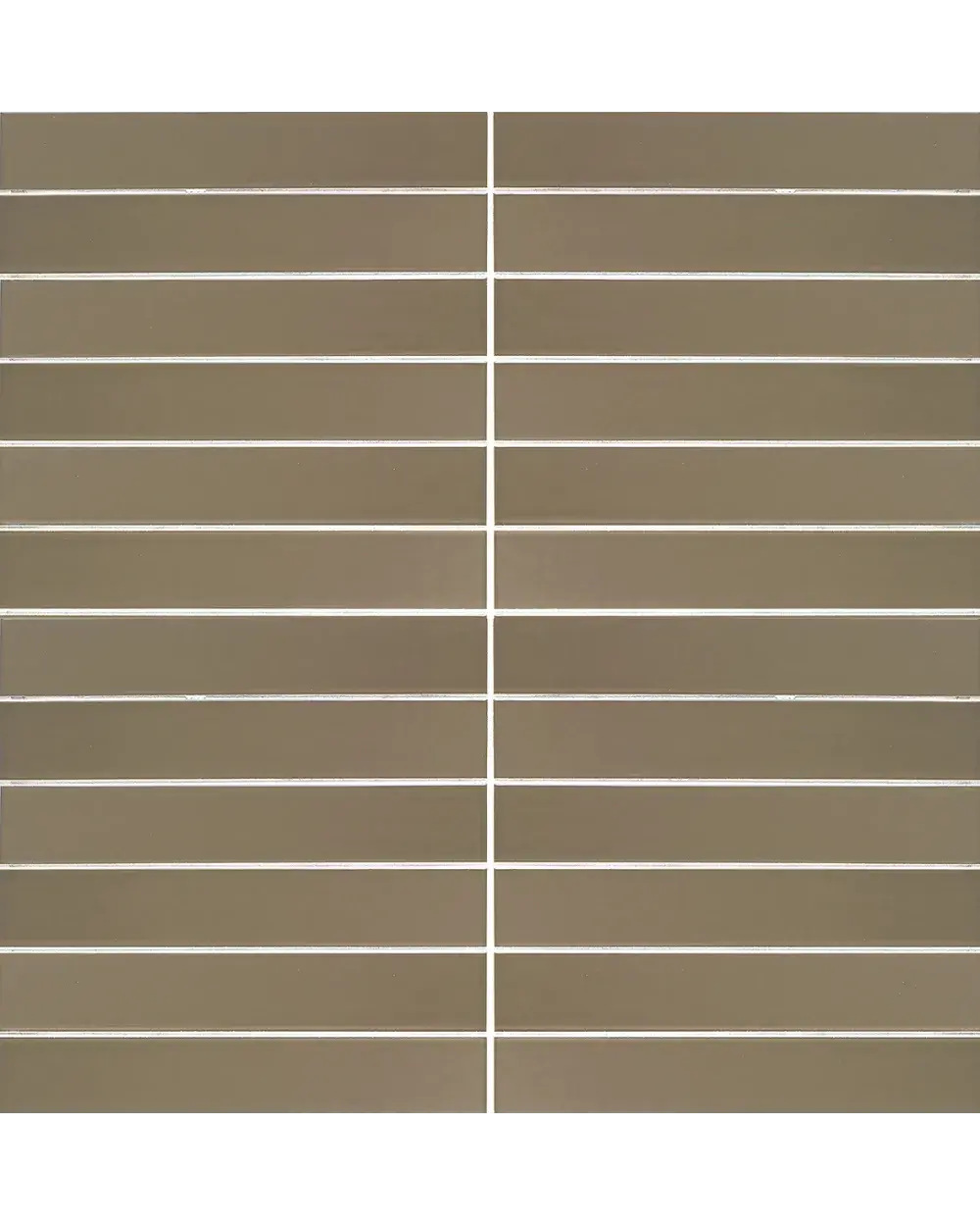 SKINNY LINE Dark, warmes Braun glänzend, 5x30 cm Wandfliese