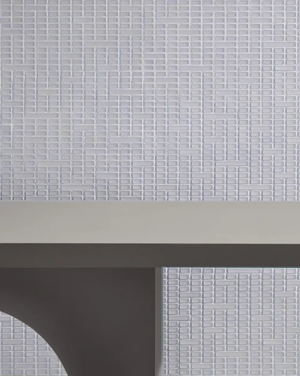 Designer Mosaik in weiß | Design Mosaikfliesen aus Glas in weiß| MUSTERVERSAND