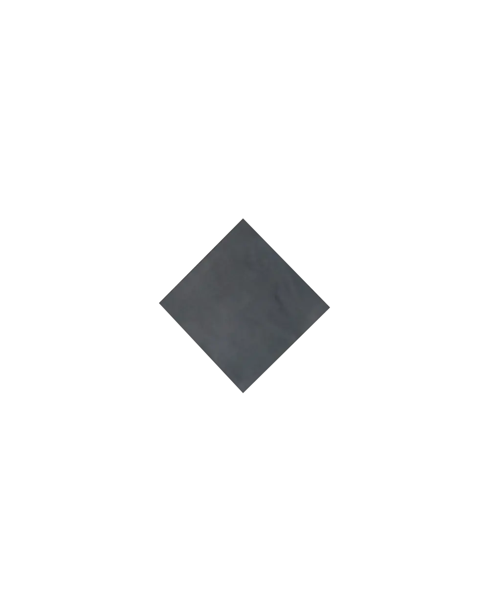 Taco Negro Mate 4,6x4,6 cm